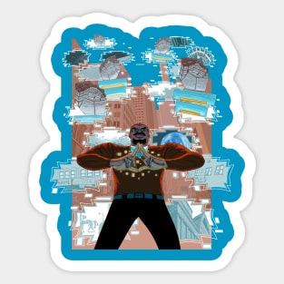 Go Robo Now Sunder Crux Portals Sticker